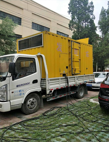 德格发电车出租-柴油发电机组排烟系统设计要求及其考虑因素